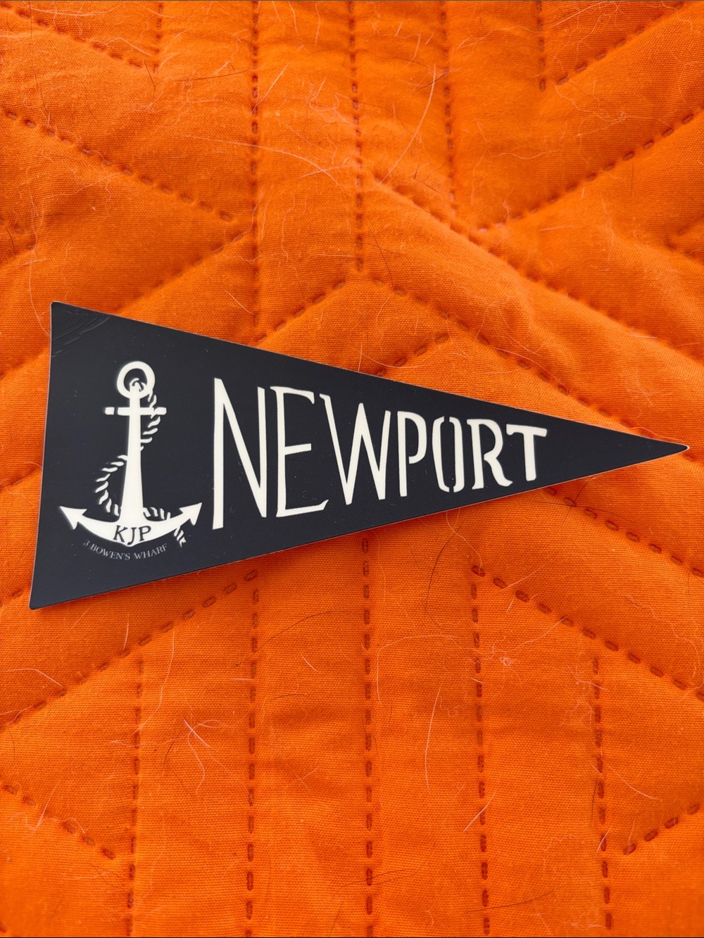 Kiel James Patrick Newport Pennant Sticker